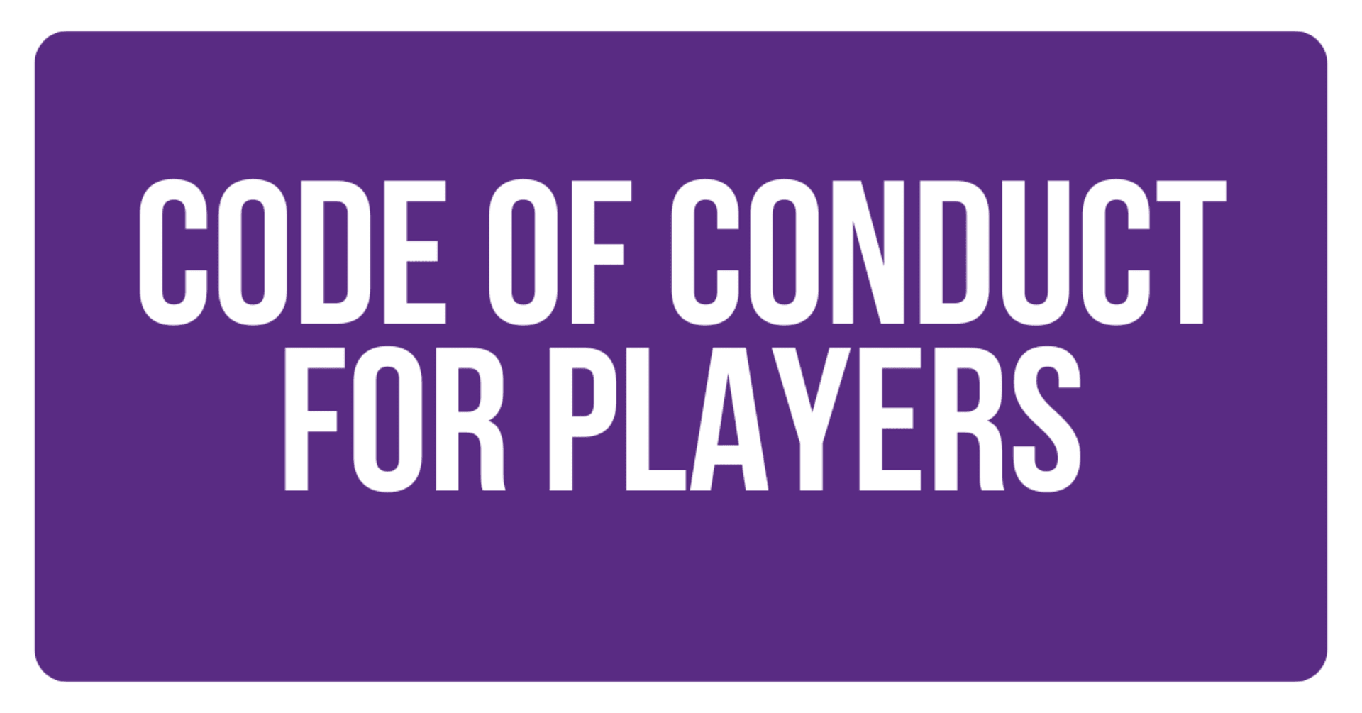 code of conduct for players