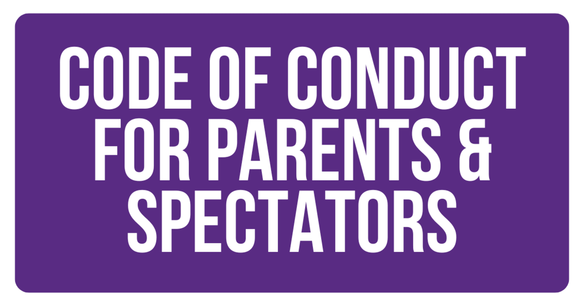 code of conduct for parents and spectators 