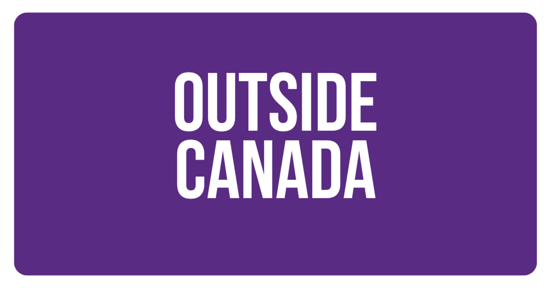 outside canada