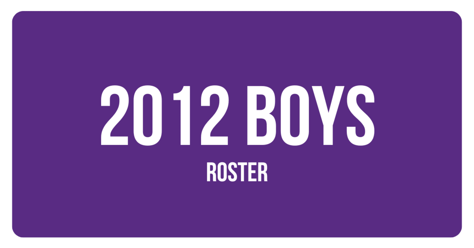 2012 boys