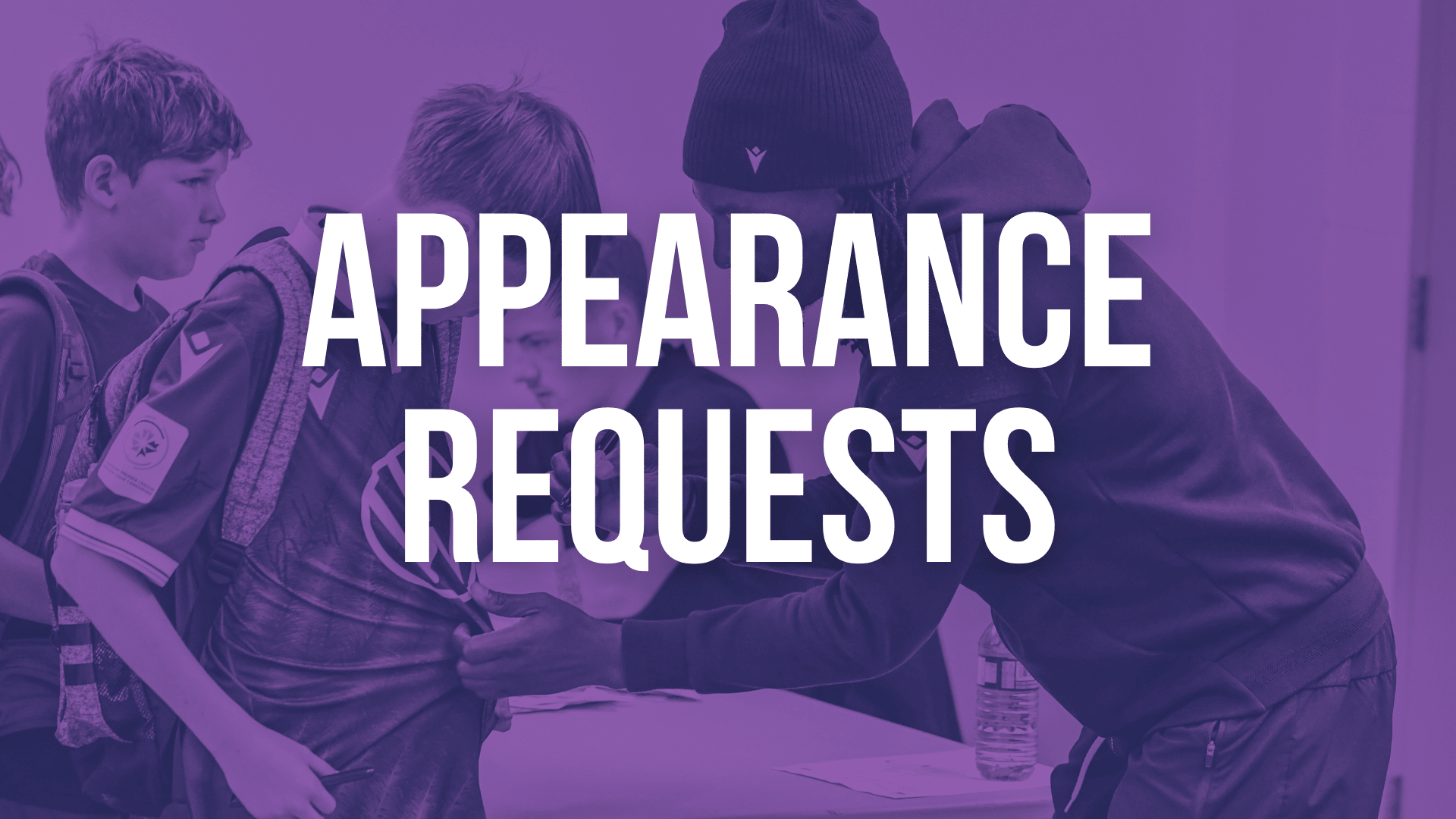 appearance requests