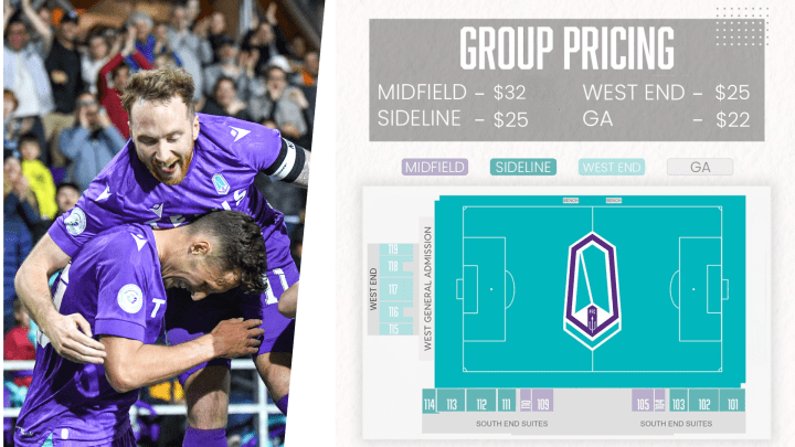 group ticket pricing map