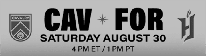 CAV vs FOR Aug 30