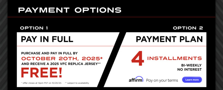 Payment Options