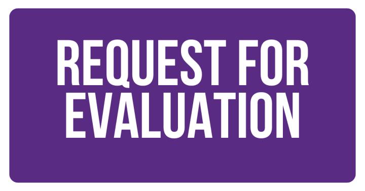 request for evaluation