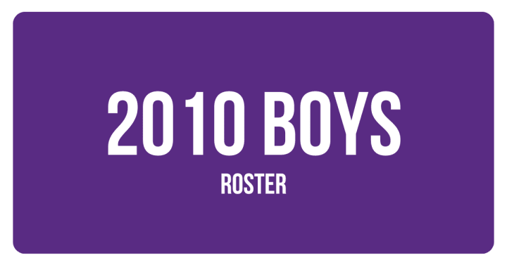 2010 boys roster