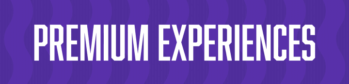 premium experiences banner